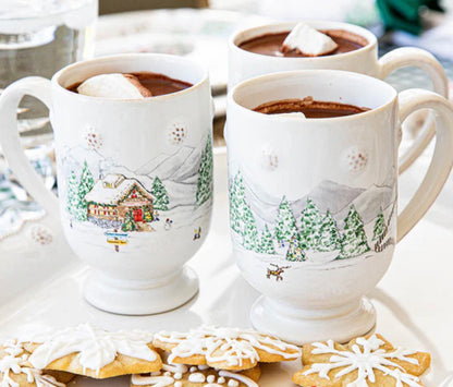 Juliska Berry & Thread North Pole Mug Holiday Juliska