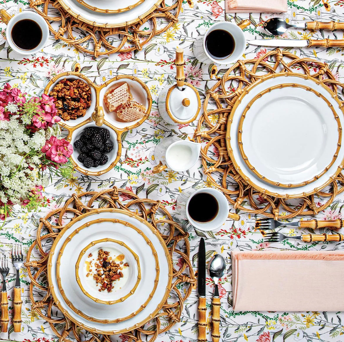 Juliska Bamboo Dinner Plate- 11" Dinnerware Juliska