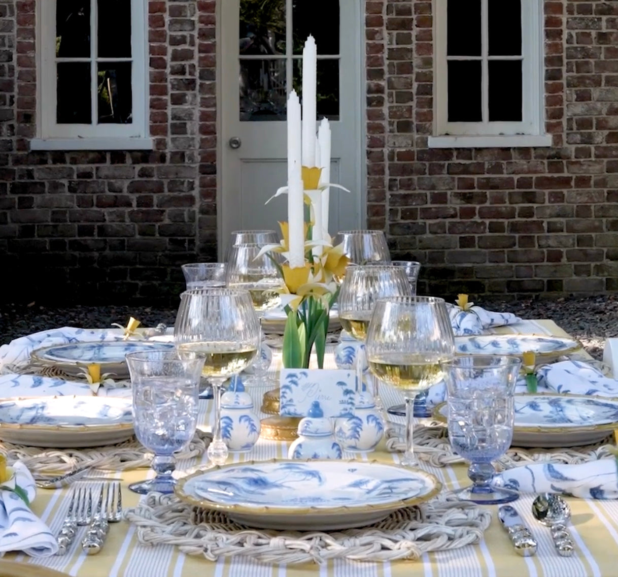 Juliska Bamboo Charger/Platter - 14" Dinnerware Juliska