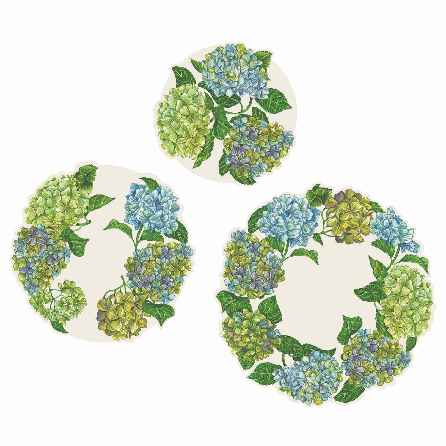 Hester and Cook Hydrangea Serving Papers Serving Papers Hester and cook