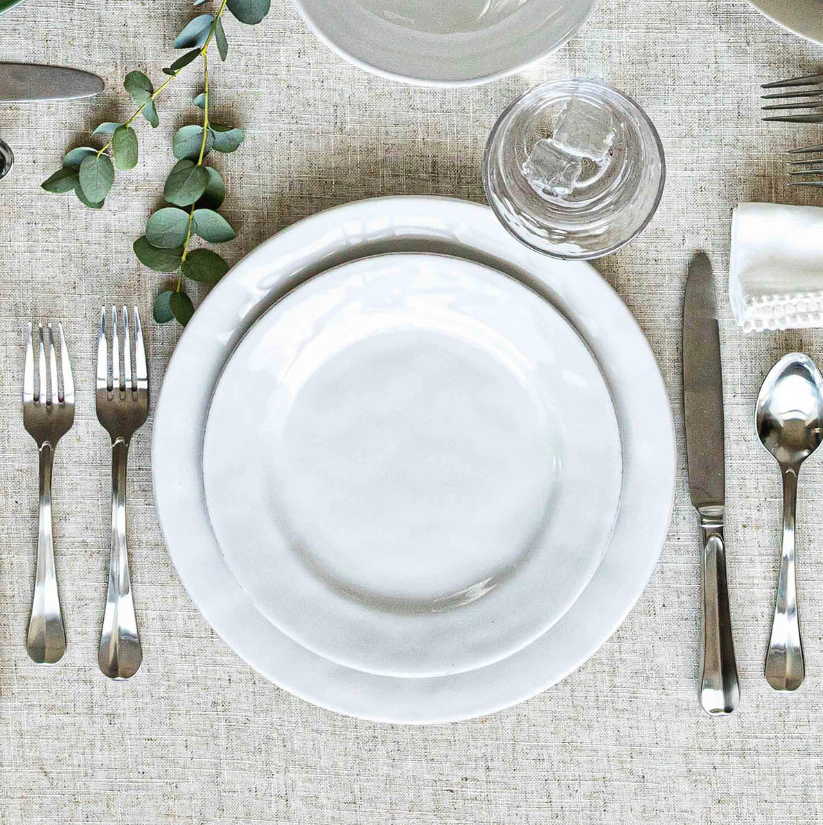 Juliska Puro Dessert/Salad Plate - Whitewash