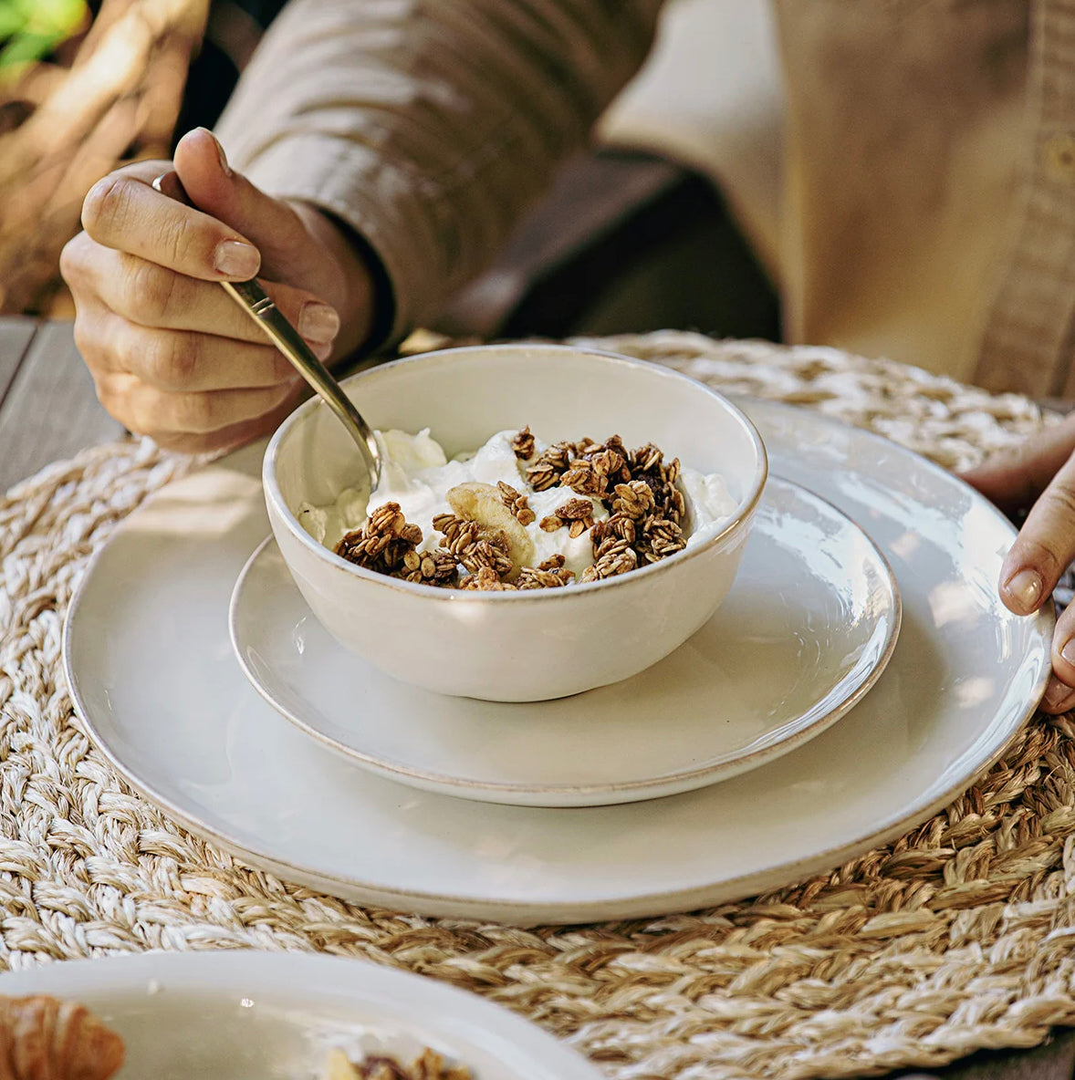 Juliska Puro Cereal/Ice Cream Bowl - Whitewash