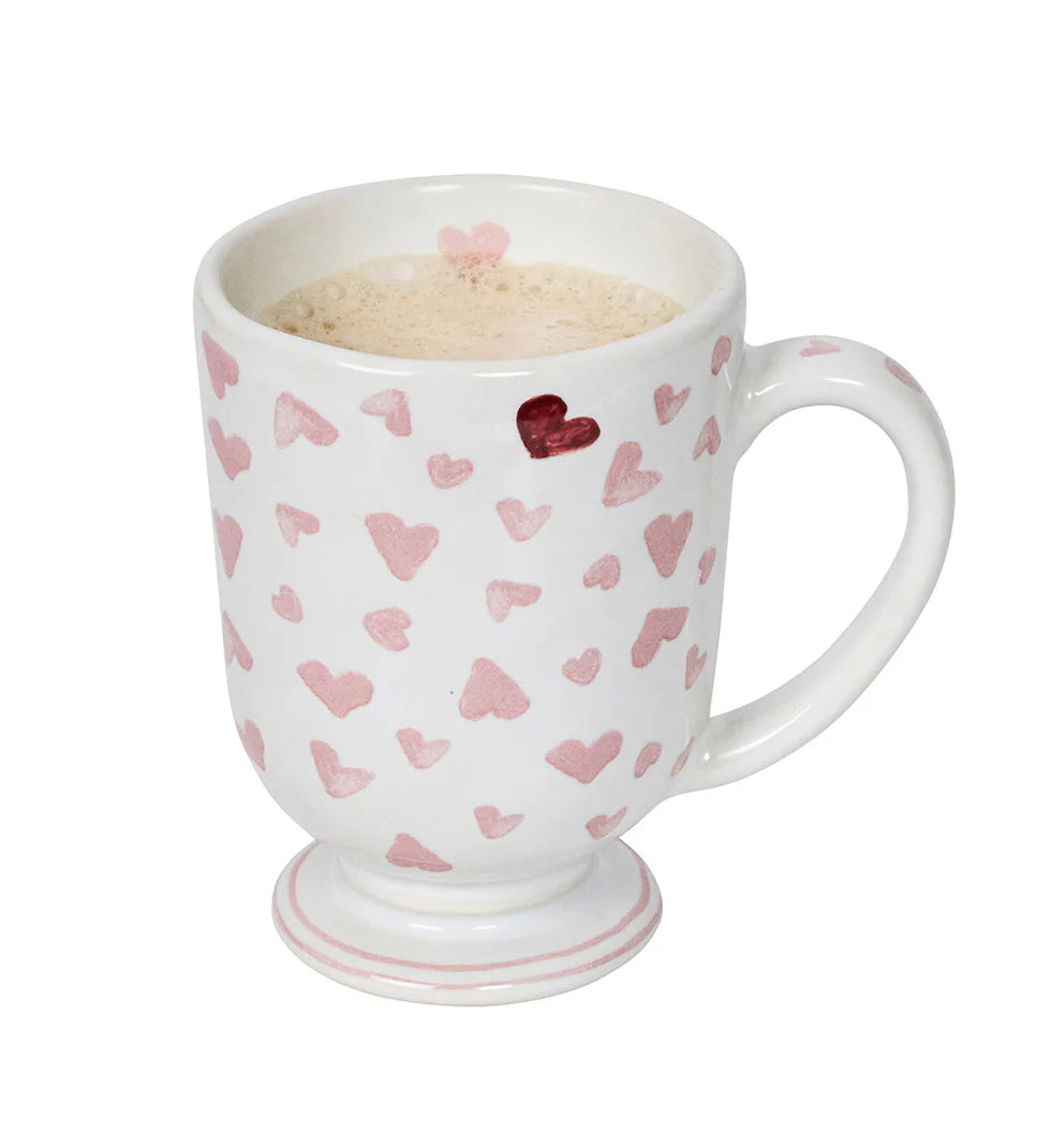 Juliska Love You More Mug in Gift Box - Pink Dinnerware Juliska