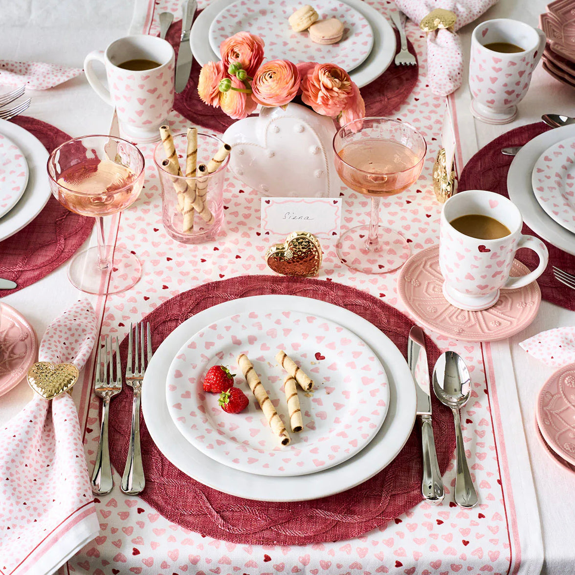 Juliska Love You More Mug in Gift Box - Pink Dinnerware Juliska