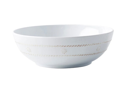 Juliska Berry & Thread Whitewash Melamine Coupe Bowl Serveware Juliska