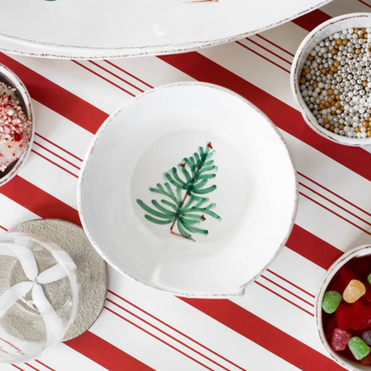 Vietri Melamine Lastra Holiday Stacking Cereal Bowl Dinnerware VIETRI