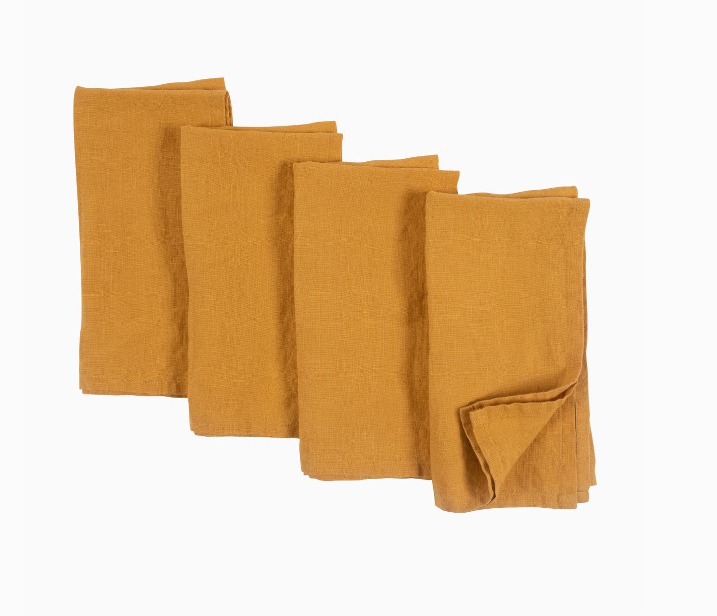 Stone Washed Linen Napkins - Set Of 4 Napkins KAF Home
