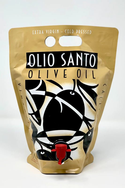 Olio Santo Extra Virgin Olive Oil - 3 Liter Refill Ingredients Stonehouse