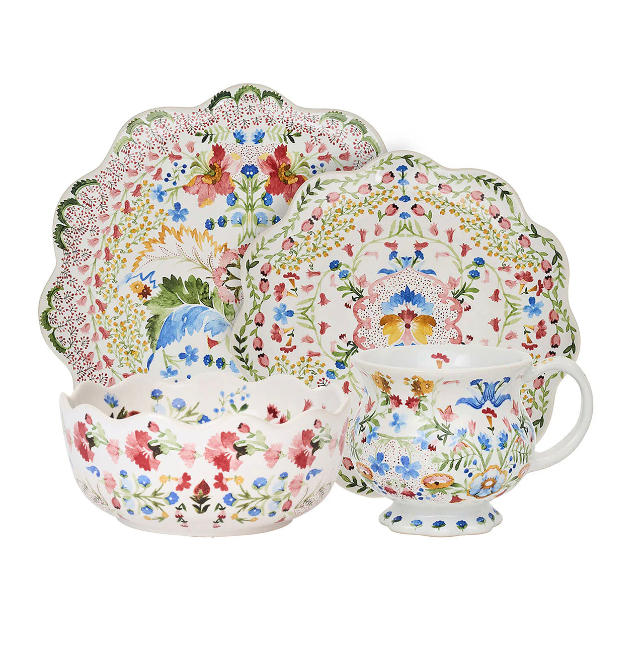 Juliska Sofia 4 Piece Place Setting Dinnerware Juliska