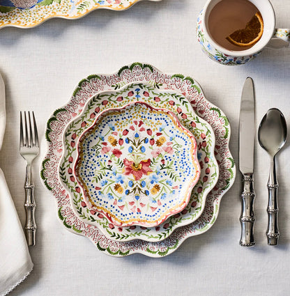 Juliska Sofia Side/Cocktail Plates Set of 4 Dinnerware Juliska