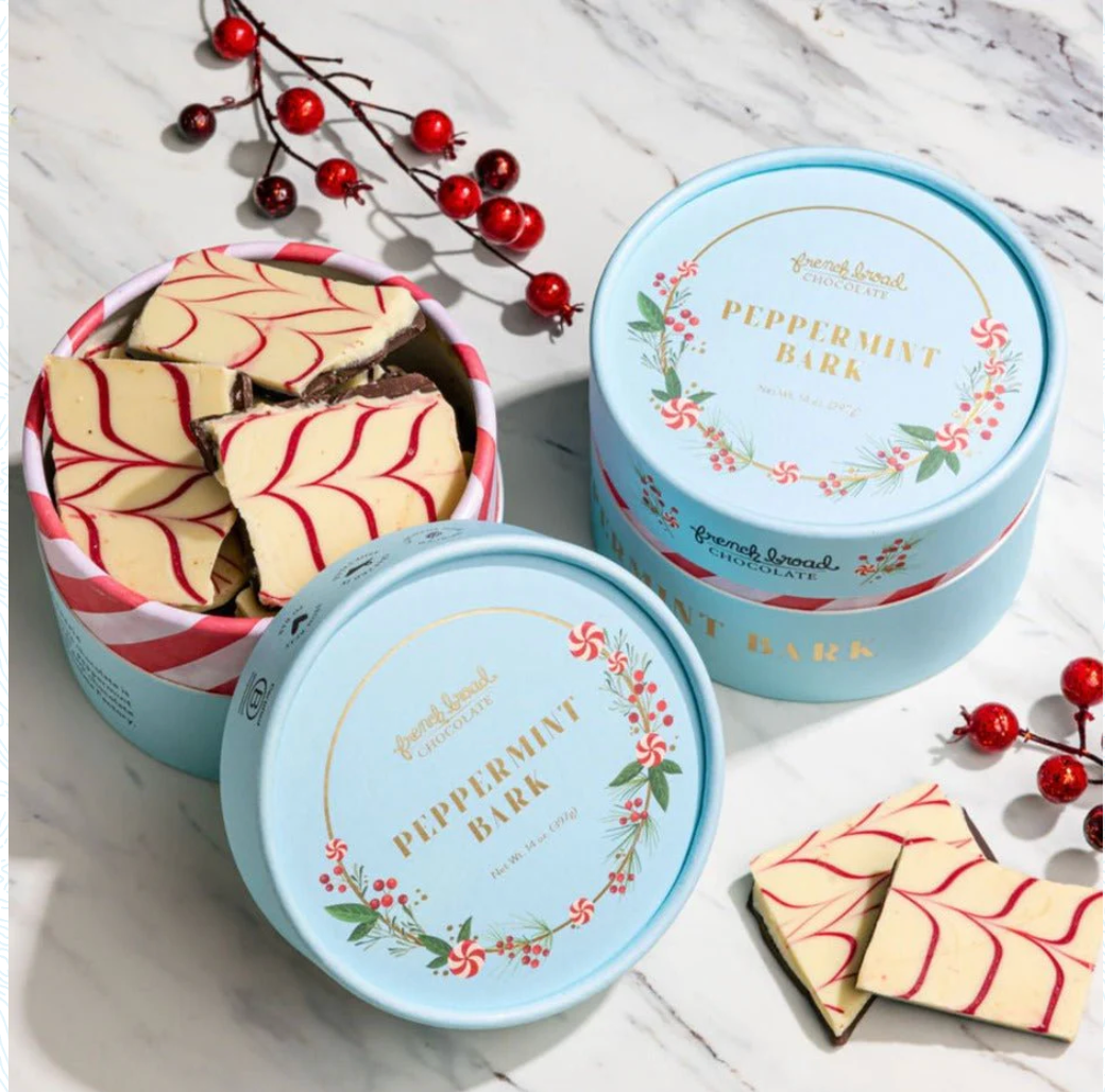 Peppermint Bark French Broad Chocolates