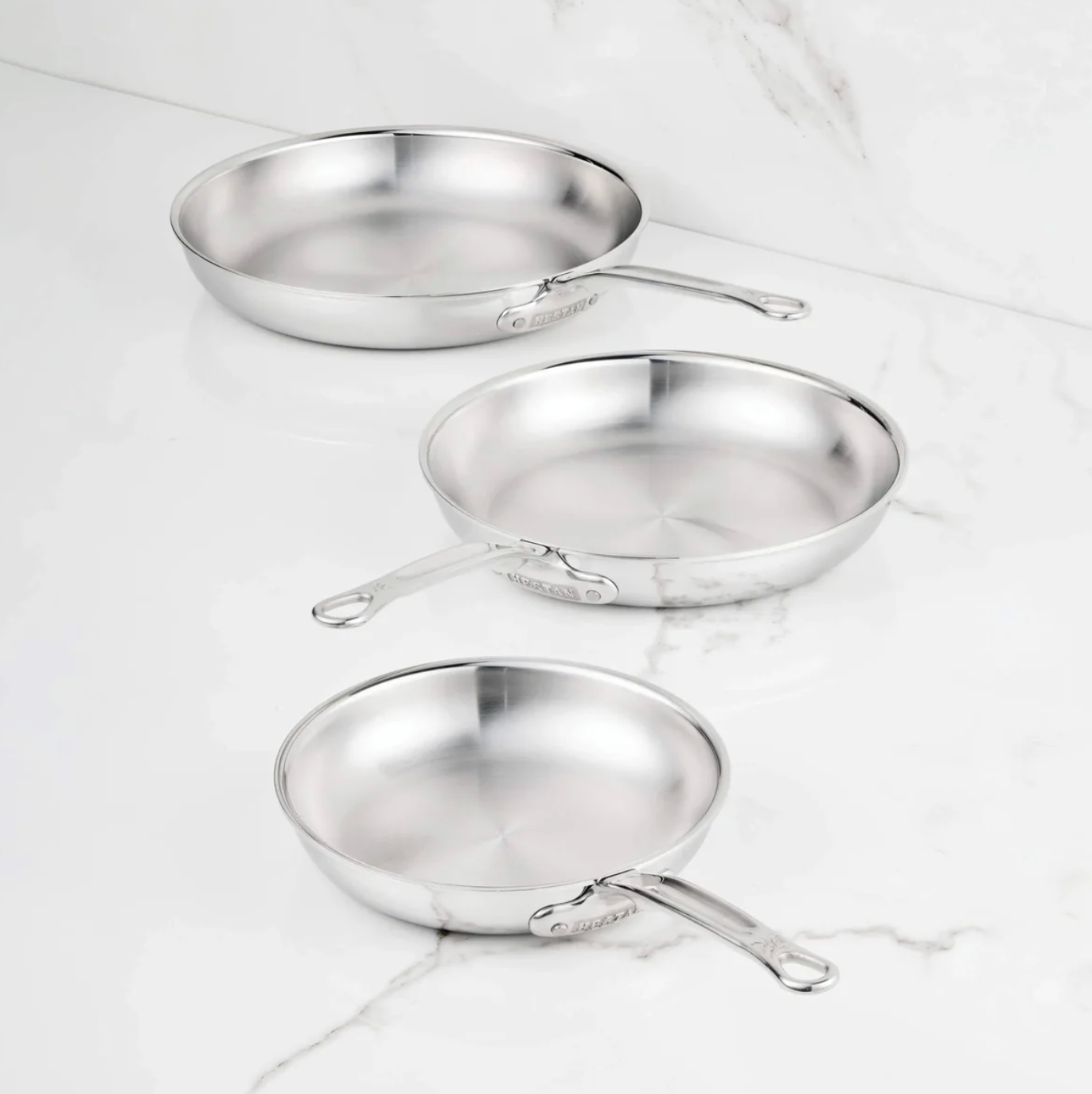 Hestan ProBond Luxe Stainless Steel Skillet Cookware Hestan