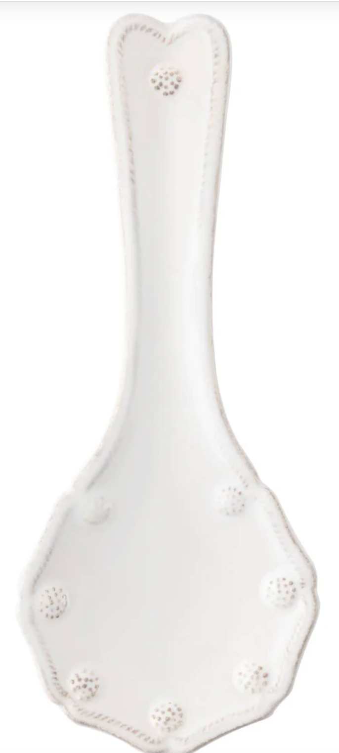 Spoon Rest - Whitewash Juliska