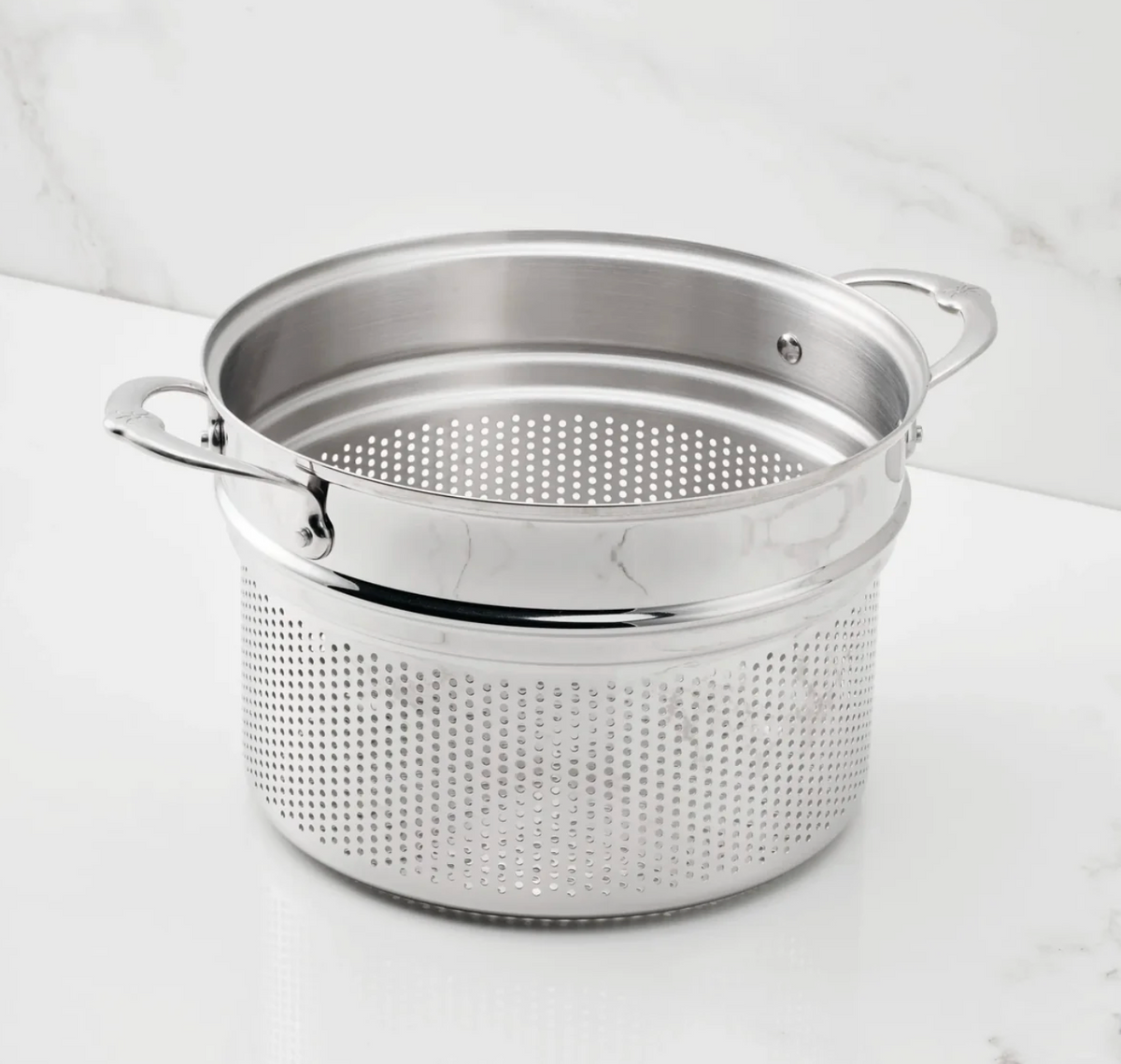 8-Quart Stainless Steel Pasta Insert