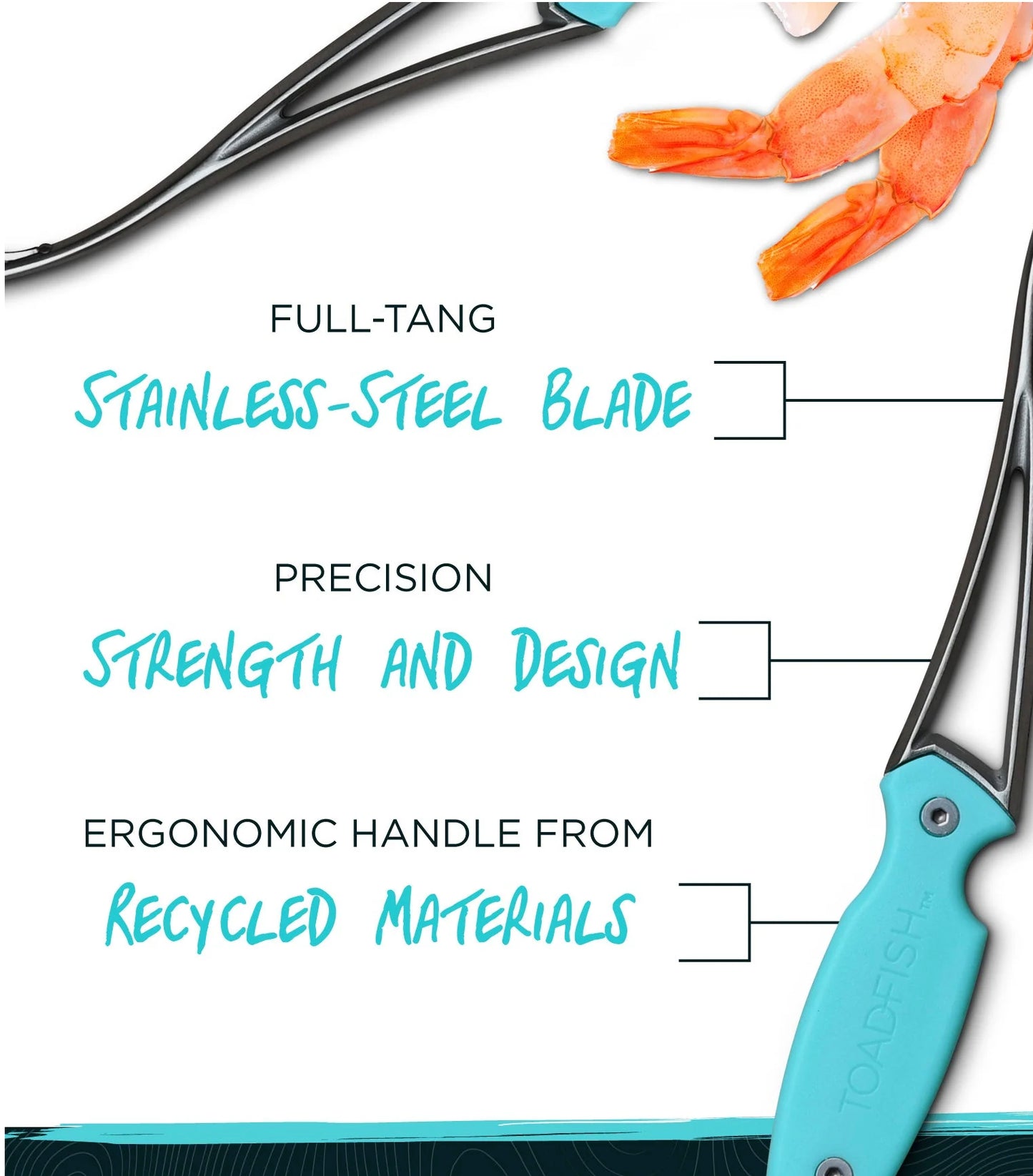 Toadfish Shrimp Cleaner Tool