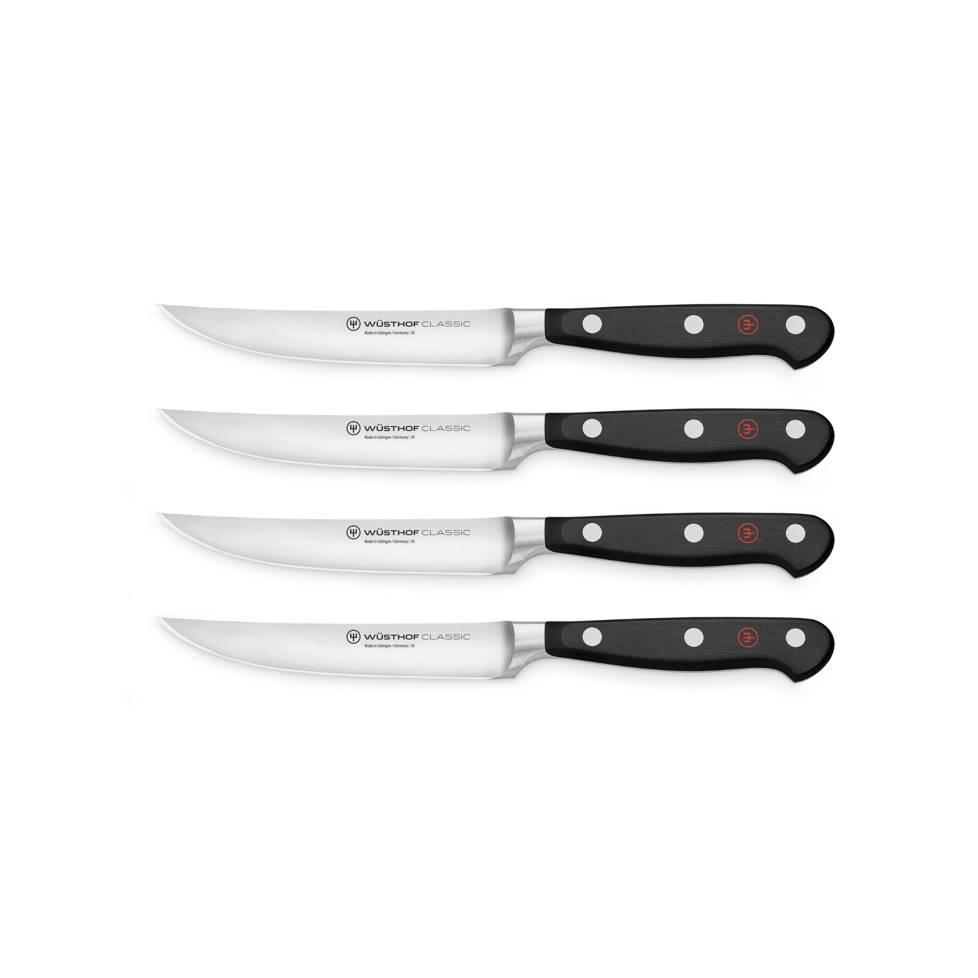 WÜSTHOF Classic 4-Piece Steak Knife Set Knives WÜSTHOF