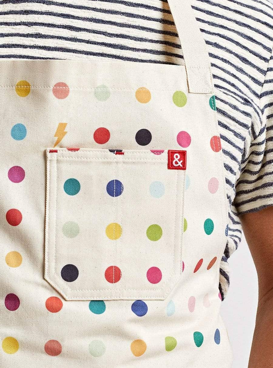 The Essential Apron - Dream First (dots) Apron Hedley & Bennett