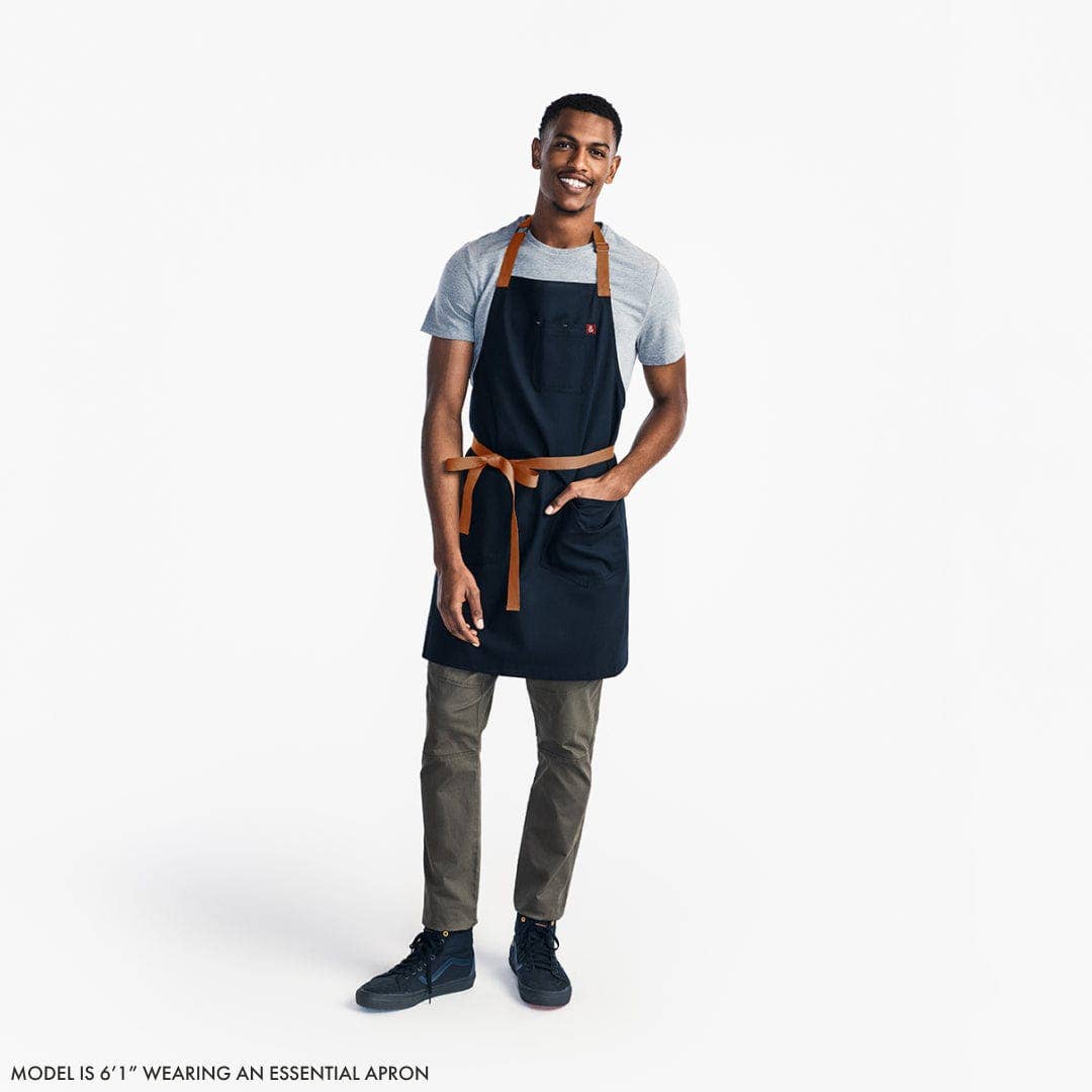 The Essential Apron - Midnight Cider Blue Apron Hedley & Bennett