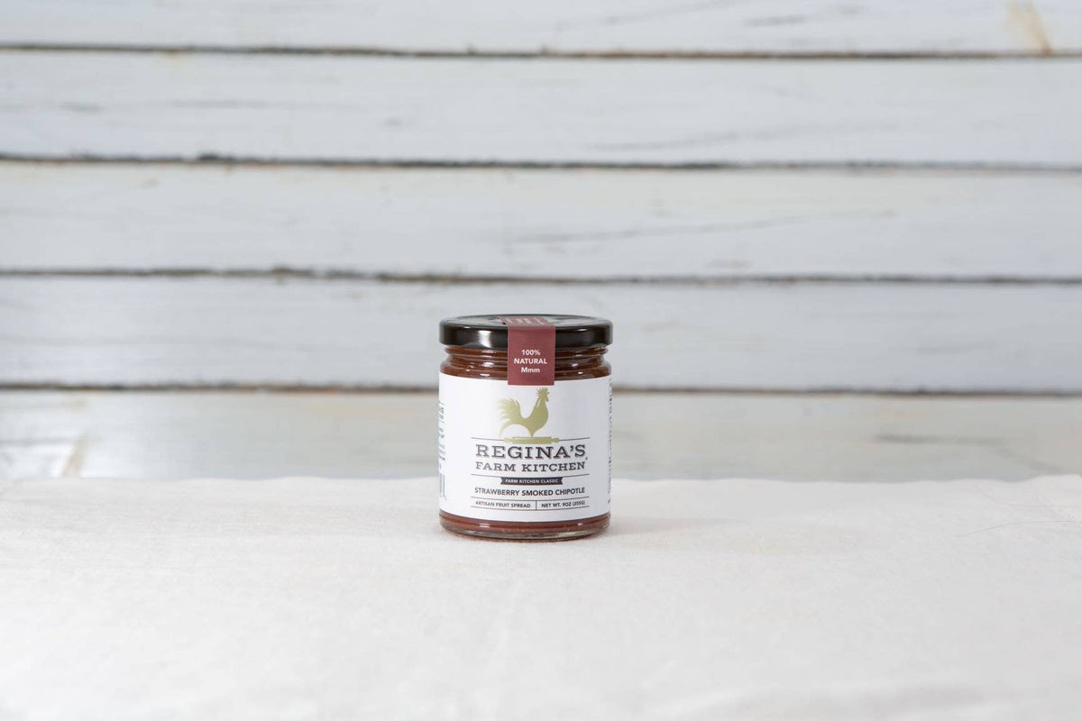 Strawberry Smoked Chipotle Pepper Ingredients Regina's Farm Kitchen, Artisan Fruit Spreads