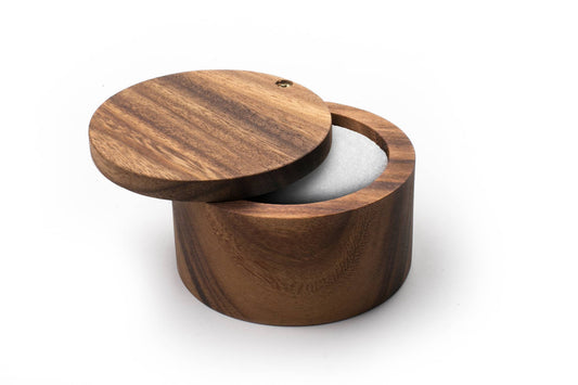 Ironwood Appalachian Salt Cellar, Acacia, Fox Run Brands