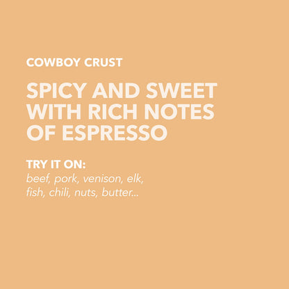Cowboy Crust | Espresso Chile Rub Food Spiceology