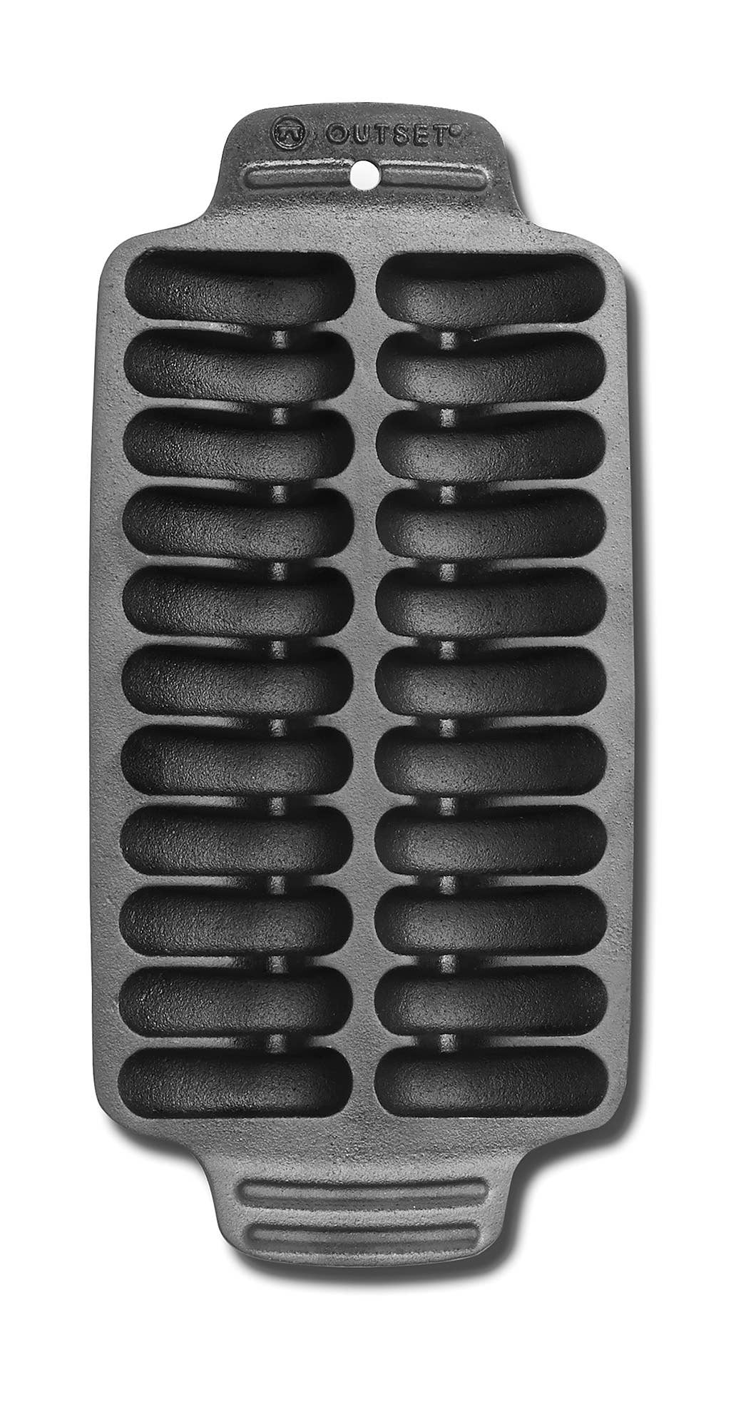 Outset Cast Iron Shrimp Pan, 22 Cavities Fox Run Brands
