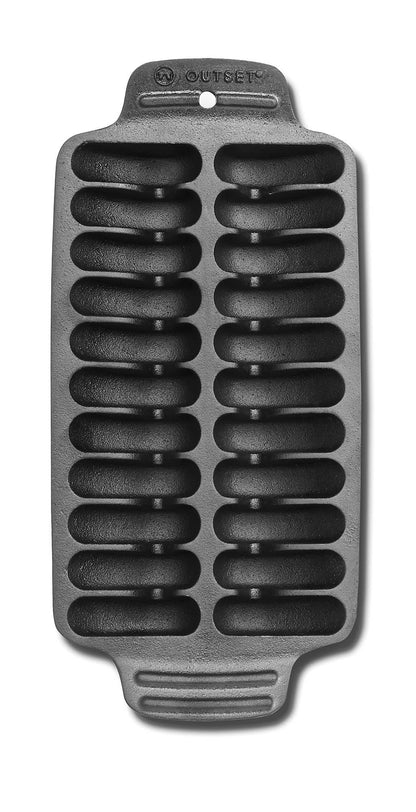 Outset Cast Iron Shrimp Pan, 22 Cavities Fox Run Brands