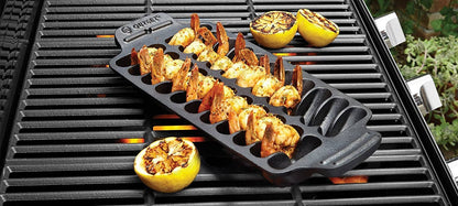 Outset Cast Iron Shrimp Pan, 22 Cavities Fox Run Brands