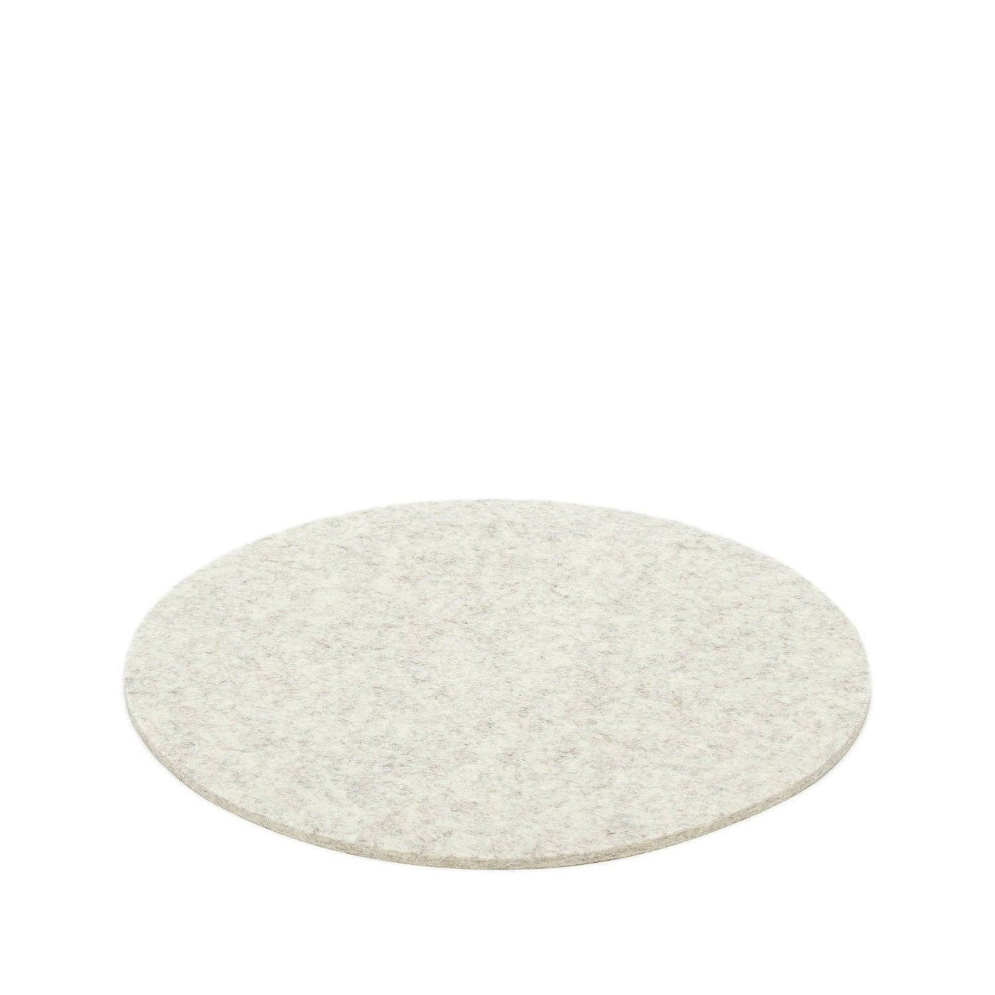 Round Merino Wool Felt Trivet 10" Heather White: Heather White Kitchen Tools Graf Lantz