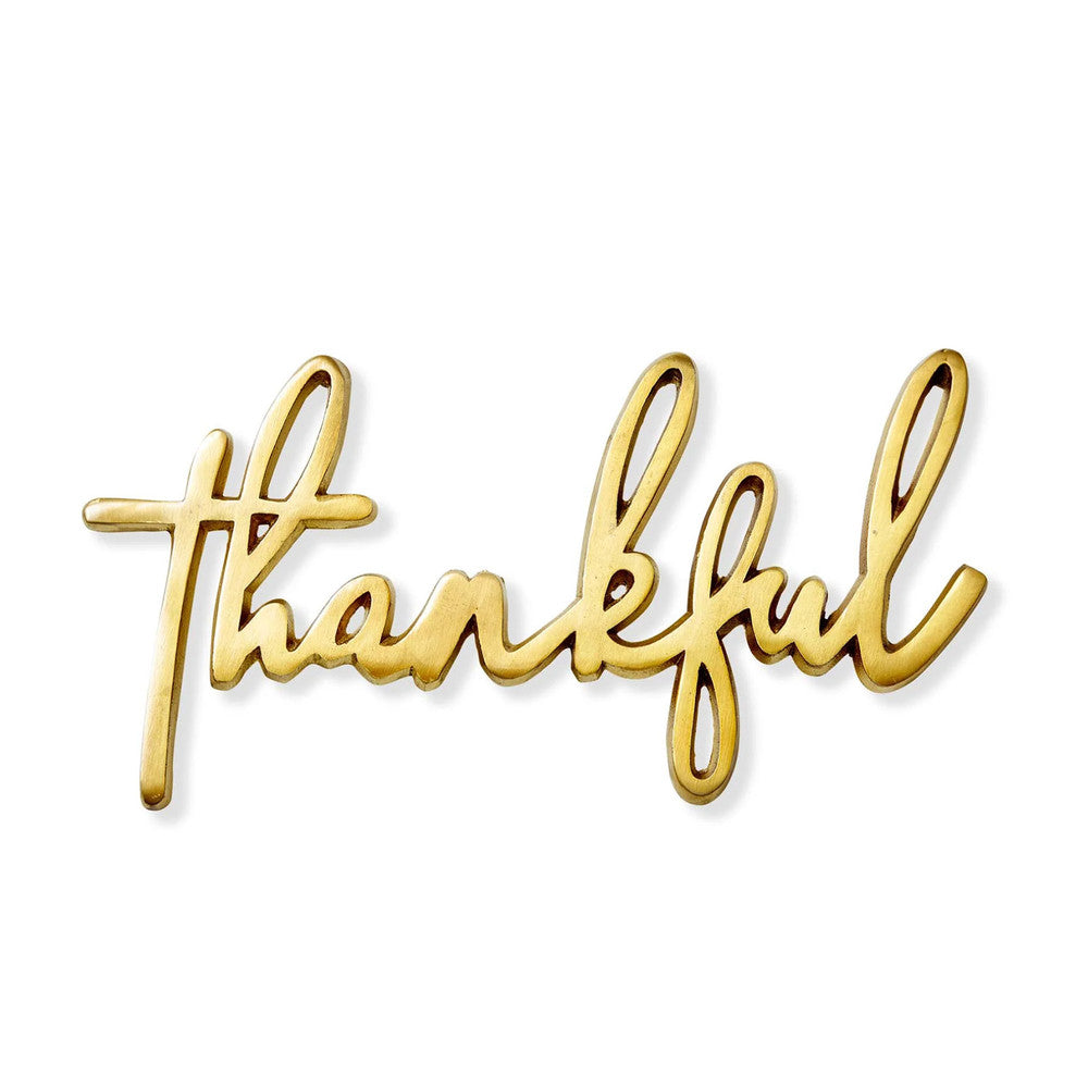 Thankful Trivet - Gold