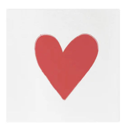 Hearts Cocktail Napkin - Vietri Papersoft Napkins Linens and placemats VIETRI