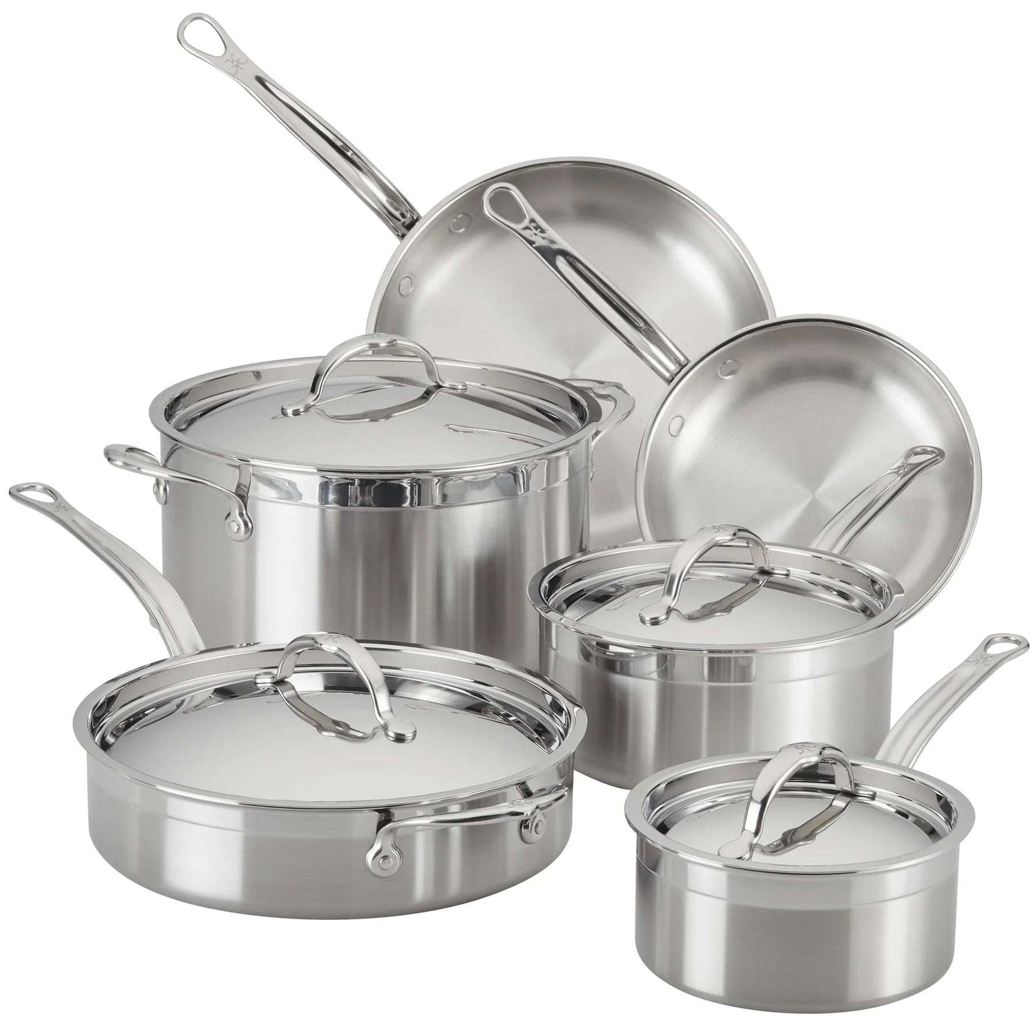 Hestan Stainless Steel Ultimate Cookware Set, 10-piece Cookware Hestan