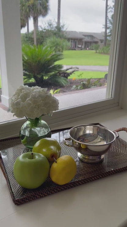 Hôtel Silver Private Label Footed Bowl With Handles