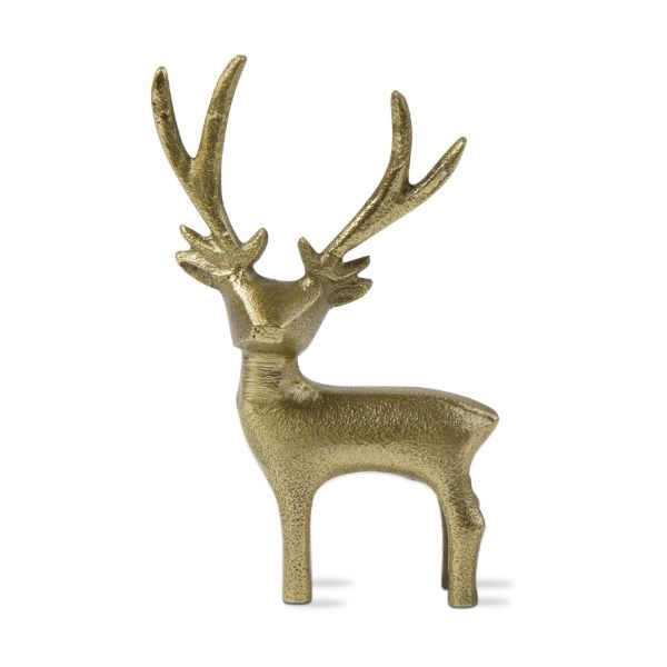Reindeer Figurine - Gold Holiday TAG