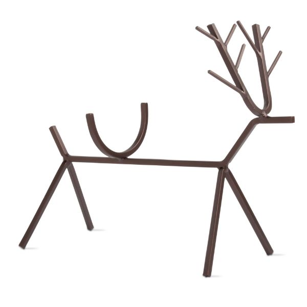 Reindeer Wine Bottle Holder Holiday TAG