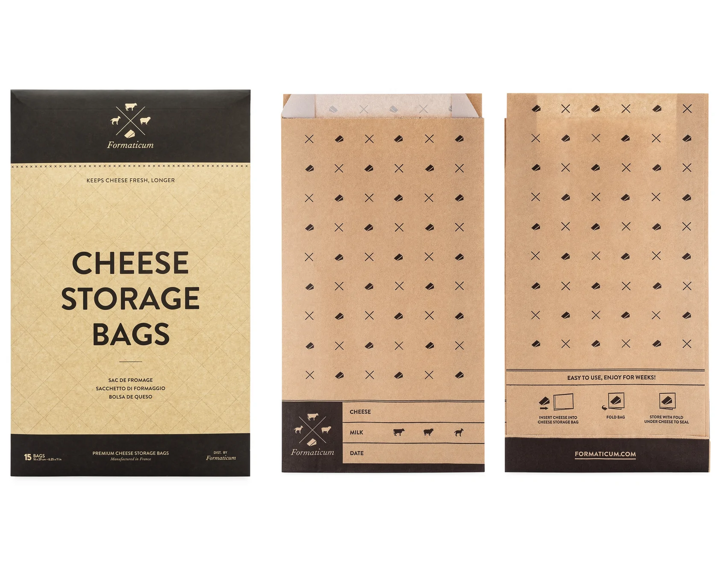 Cheese Storage Bags - Cassandra's Kitchen