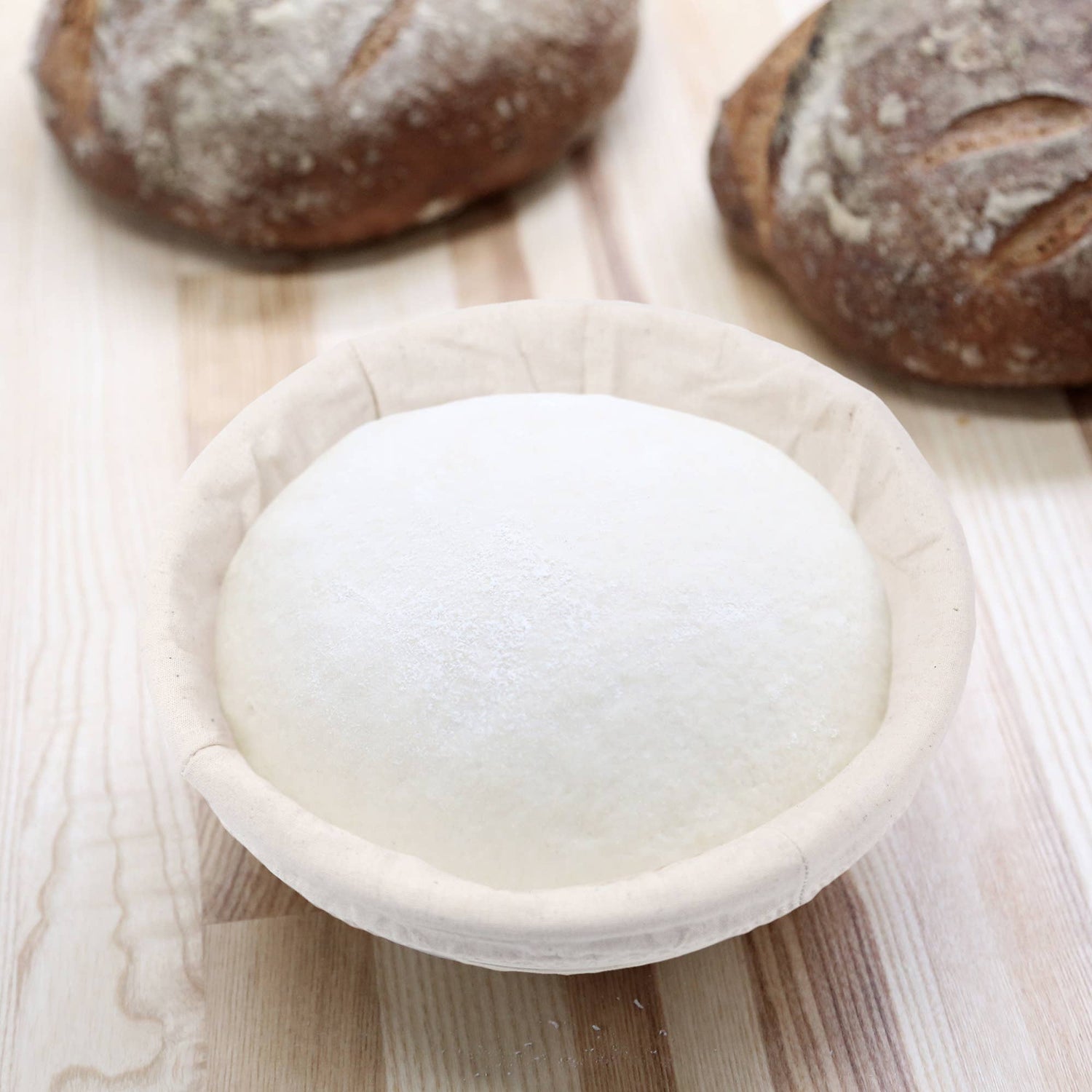 Round Proofing Basket and Liner  Breadtopia
