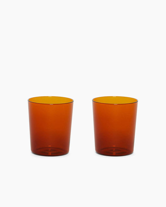 Glas Tumbler 15 oz. Large - 2 Pack - Glas Burnt Orange