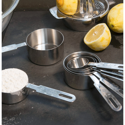 Stainless Steel Measuring Cups And Measuring  