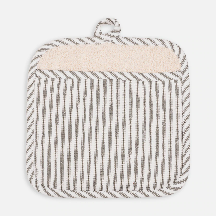 Metro Stripe Potholder Linens and placemats KAF Home