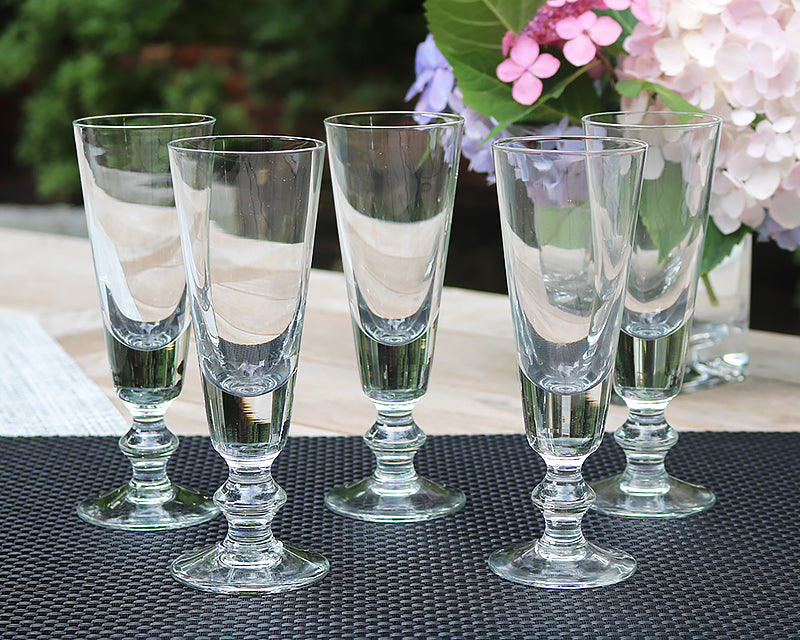 La Rochere Antoine Glassware set of 6 champagne flutes