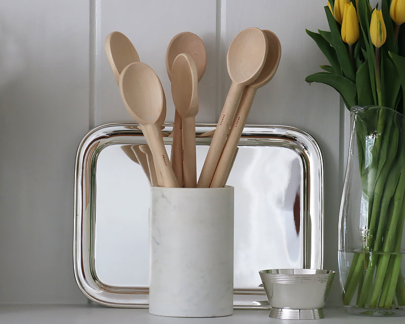 Beechwood Pinch Scoop - The Foundry Home Goods
