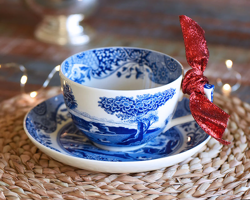 Blue Italian Jumbo Cup Saucer – Cassandra's Kitchen