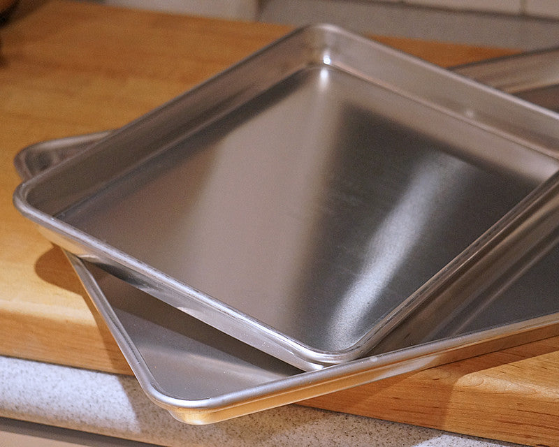 Baking Pans: Square, Half Sheet, and Quarter Sheet