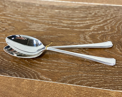 HÔTEL Vintage English Kitchen Spoons (set of 2) Tableware Hotel Silver