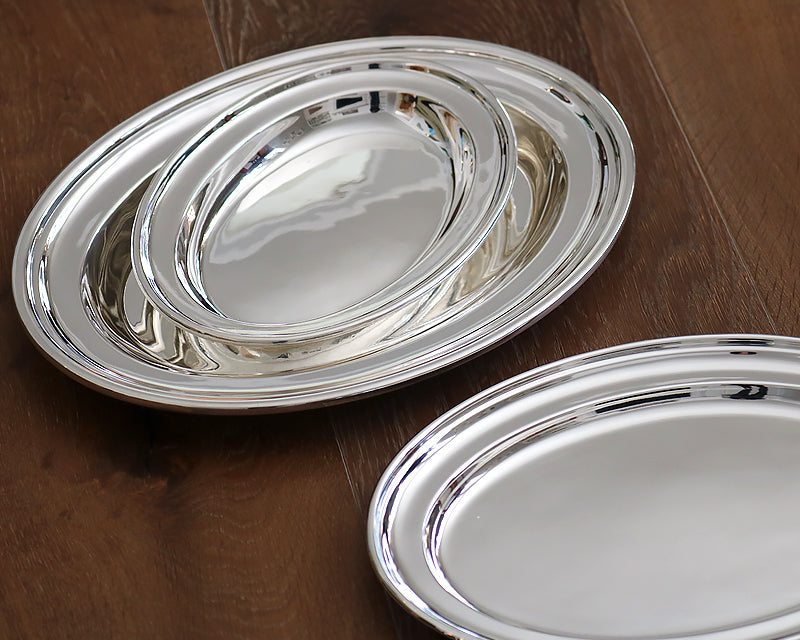 Hôtel Silver Vintage Oval Tray Hotel Silver Hotel Silver