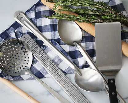Stainless Steel Skimmer Spoon - Cassandra's Kitchen