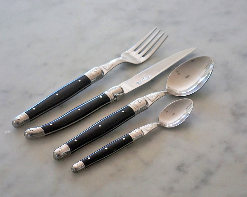 Laguiole flatware and knife