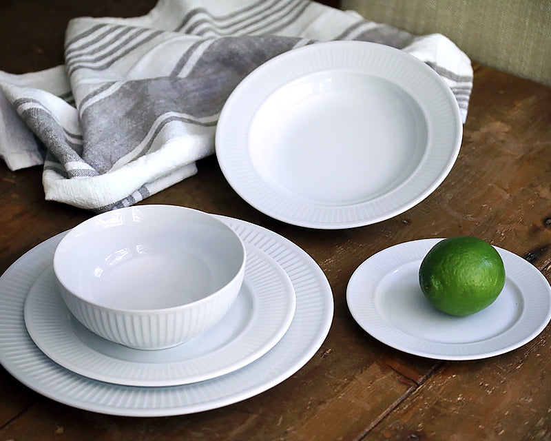 Pillivuyt Plissé Dinnerware Dinnerware Pillivuyt