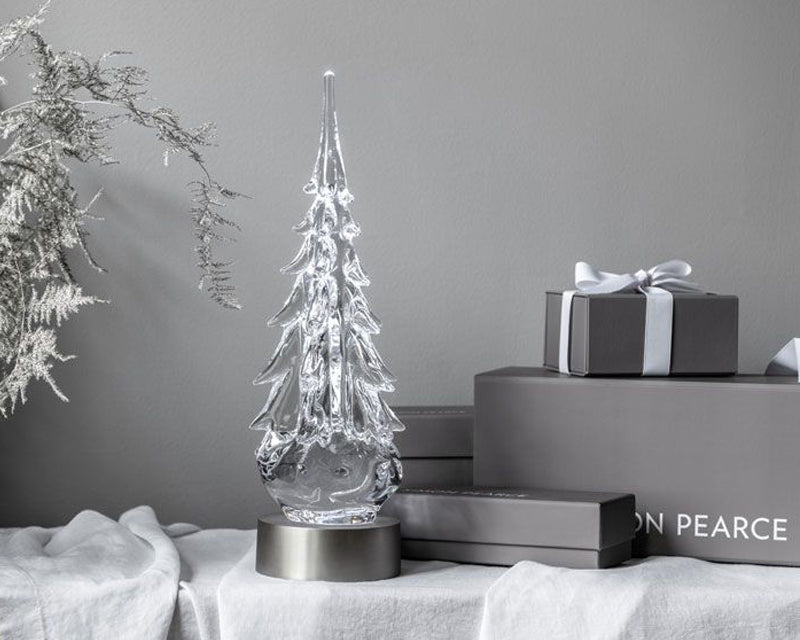 Simon Pearce Five Sided Evergreen Trees Holiday Simon Pearce